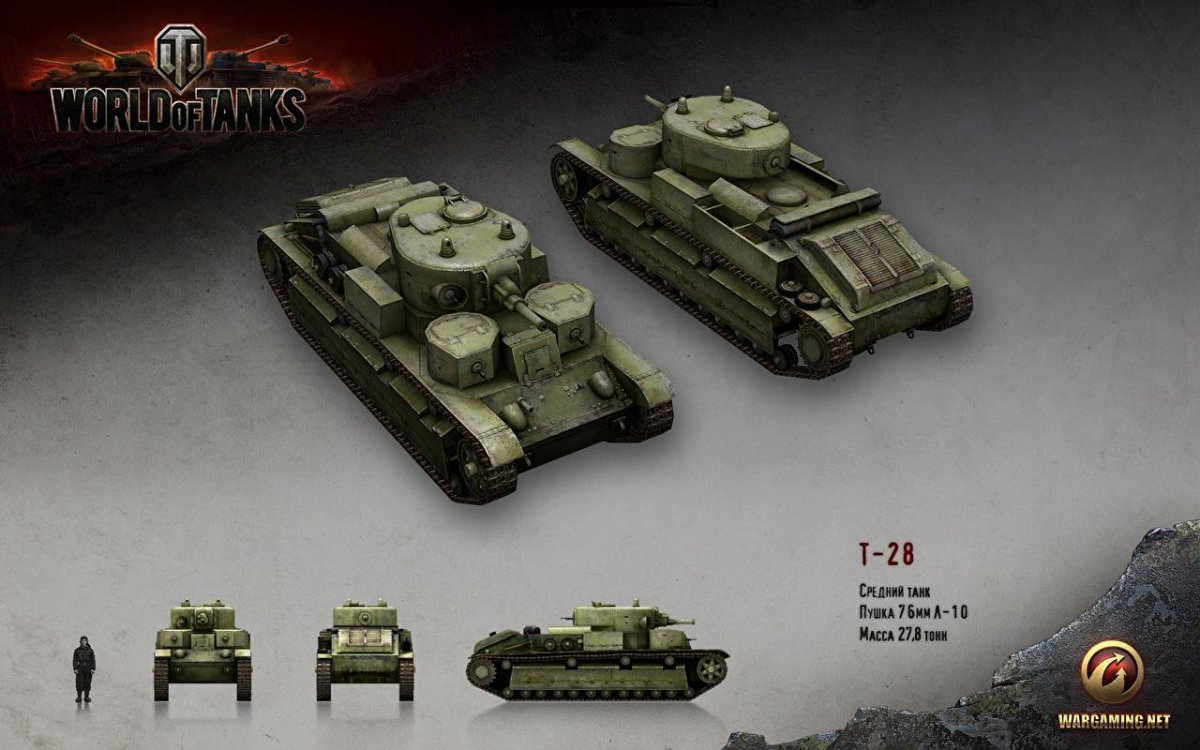 Танки из World of Tanks
