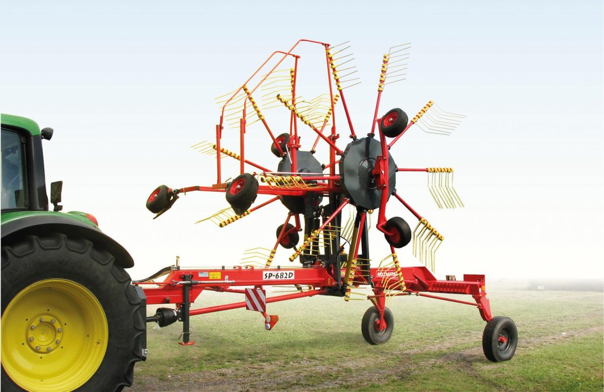 Двухроторные грабли ворошилки