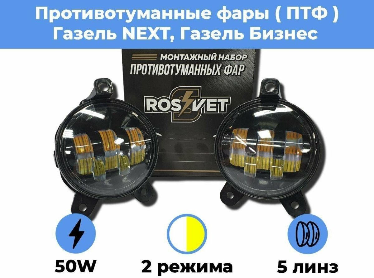 Фара противотуманная Газель бизнес