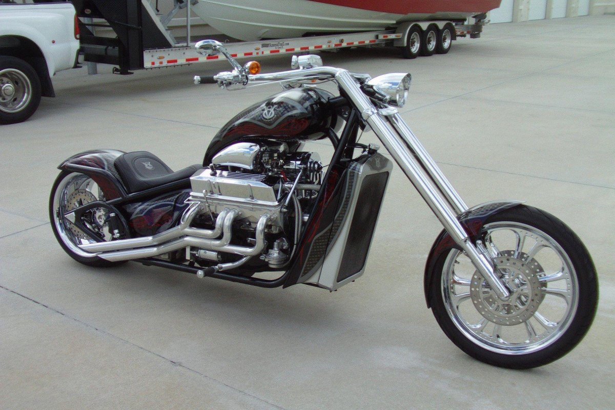 Boss Hoss v8 мотоцикл 6200cc