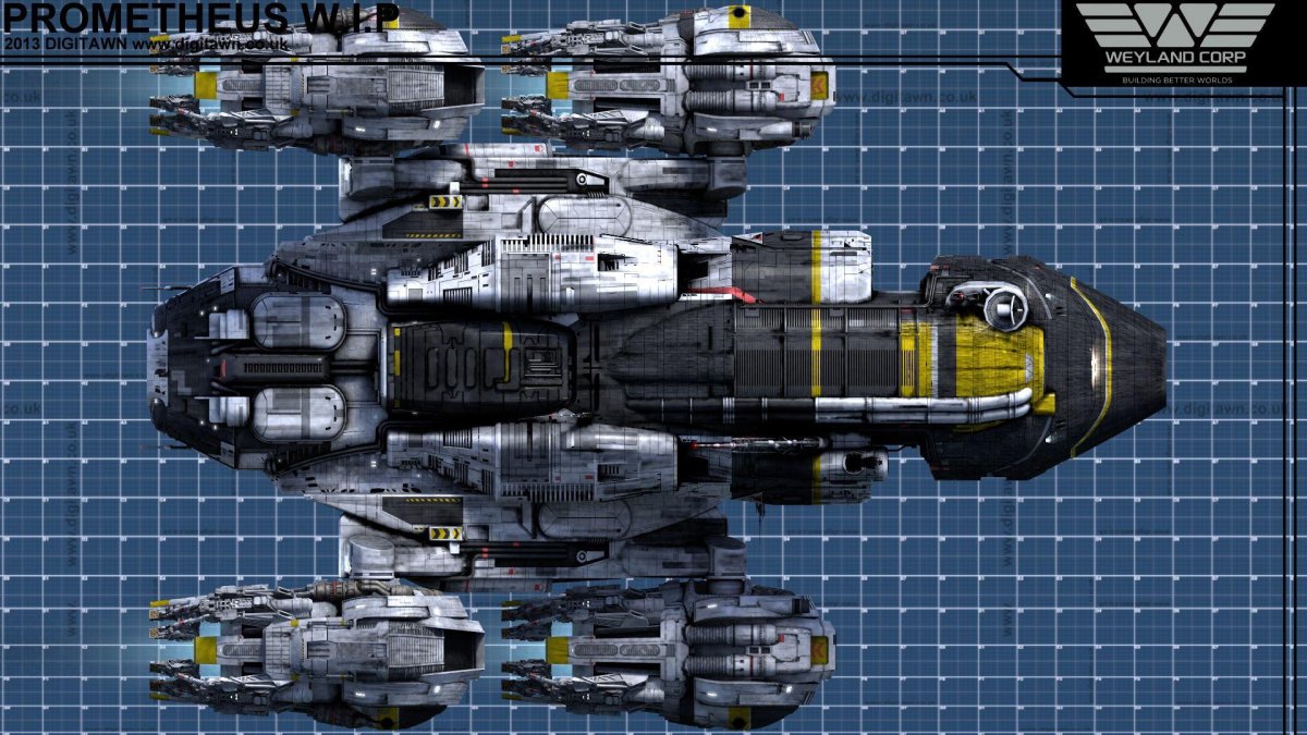 Лего Прометей корабль