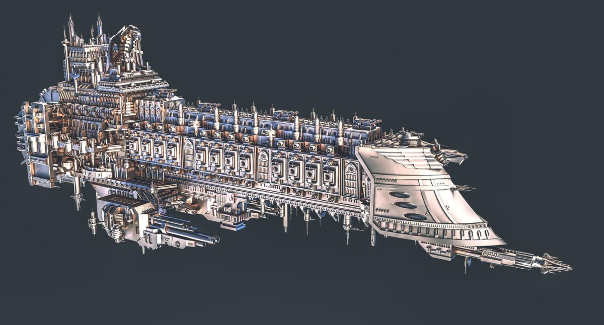 Вархаммер 40000 корабль Глориана