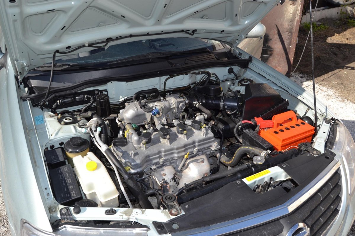 Ниссан Альмера 2014 под капотом