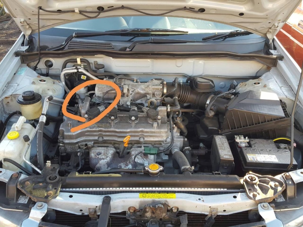 Подкапотное пространство Ниссан Альмера n16