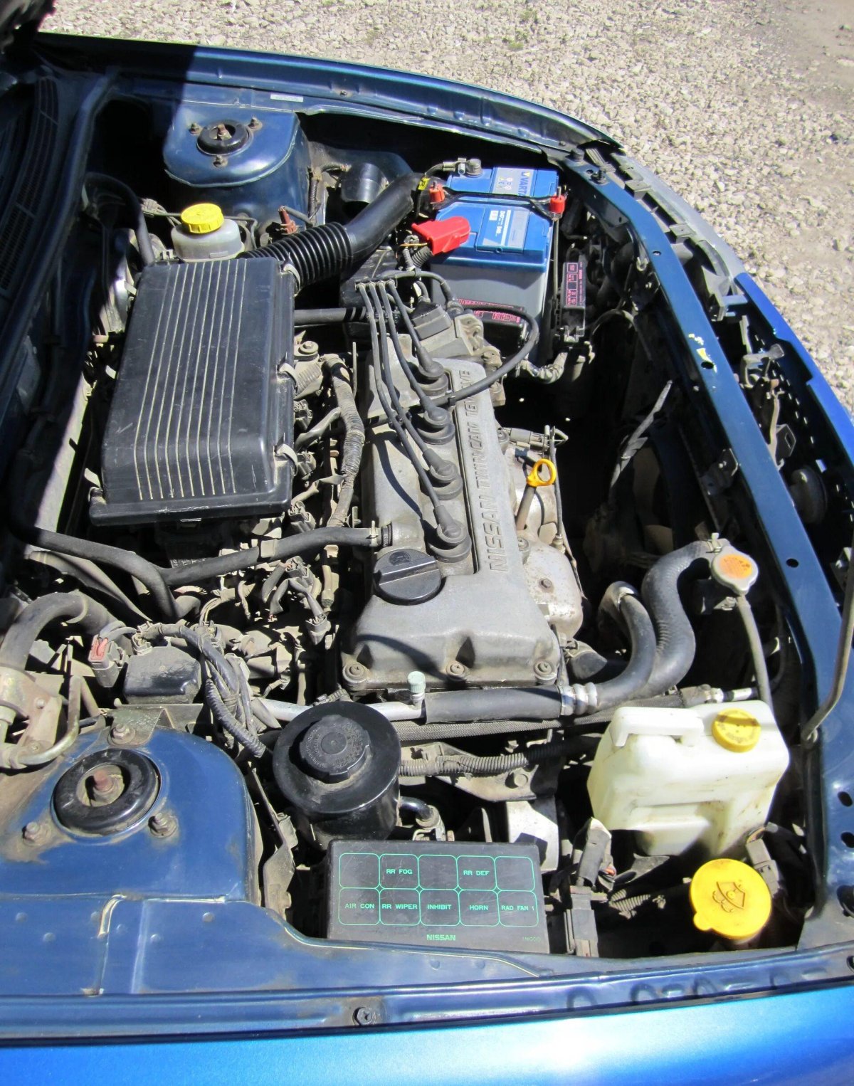 Альмера н16 под капотом