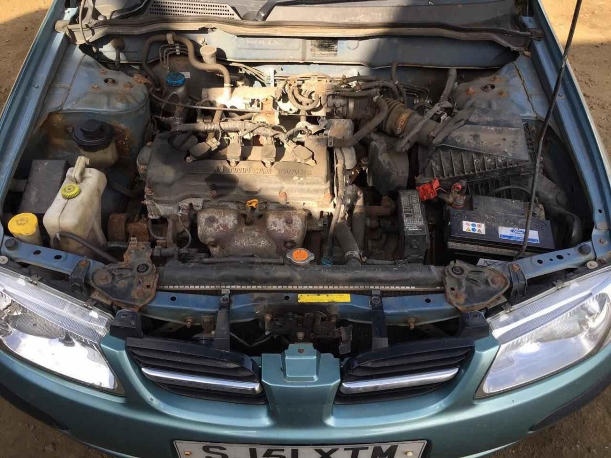Nissan Almera n16 под капотом