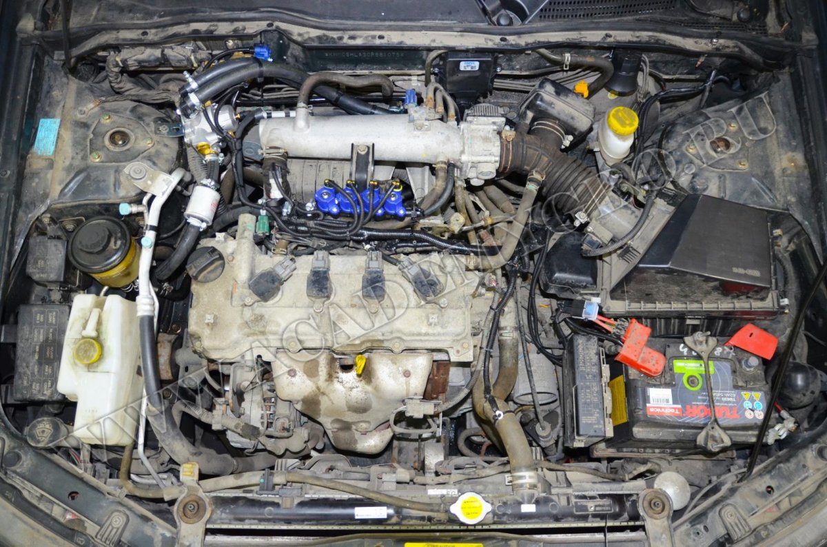 Ниссан Альмера n16 под капотом