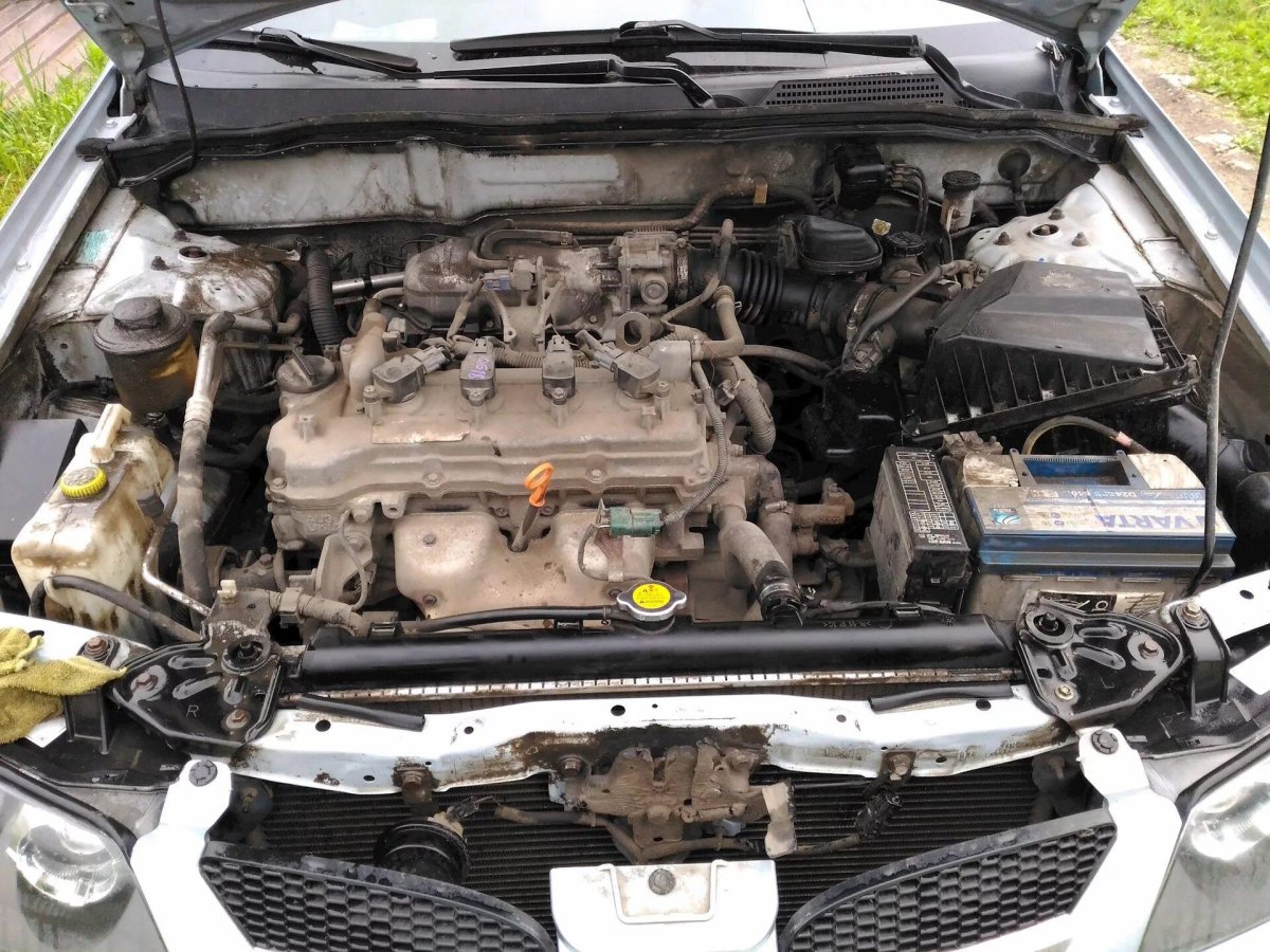 Двигатель Ниссан Альмера n16 1.8