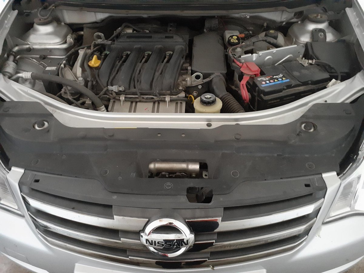 Nissan Almera g15 под капотом