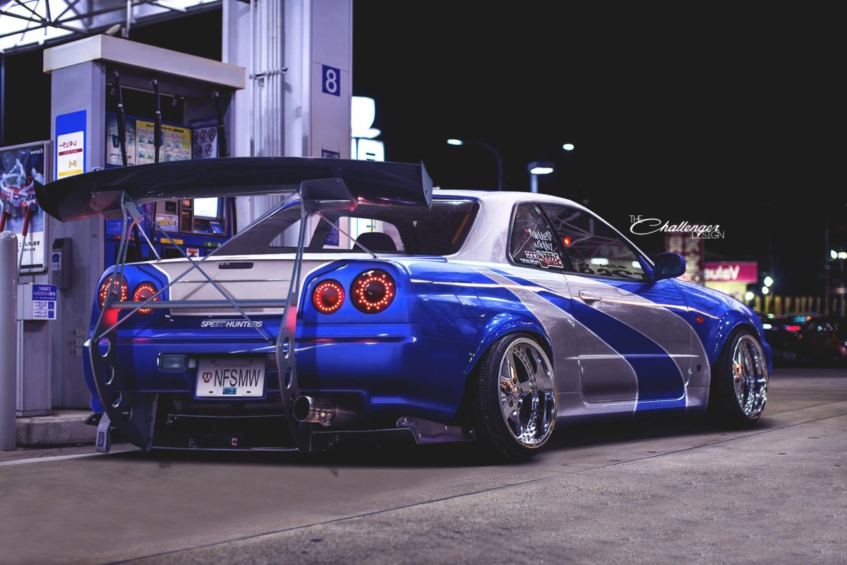 Nissan Skyline gt-r (bnr34)