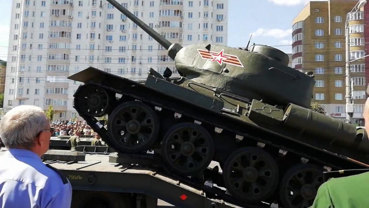 Курск т 34 упал