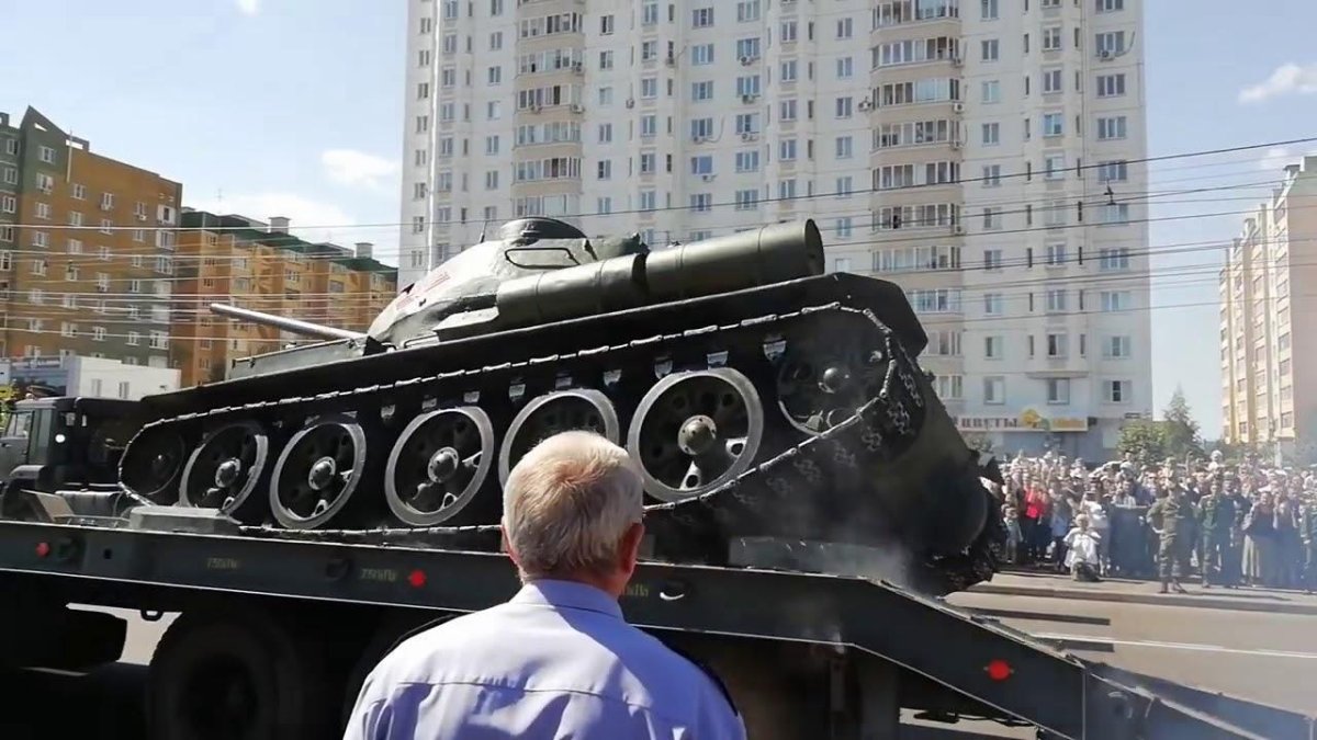 Курск т 34 упал