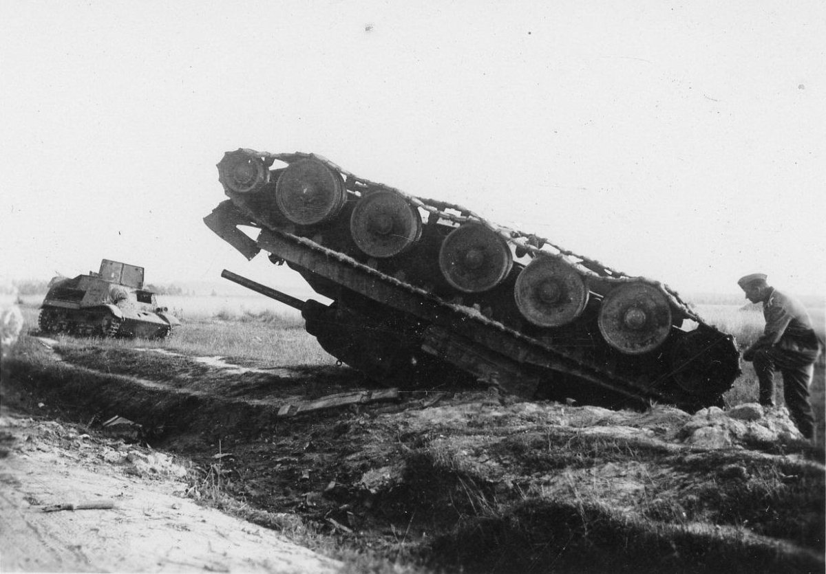 Трофейные т34 тягач