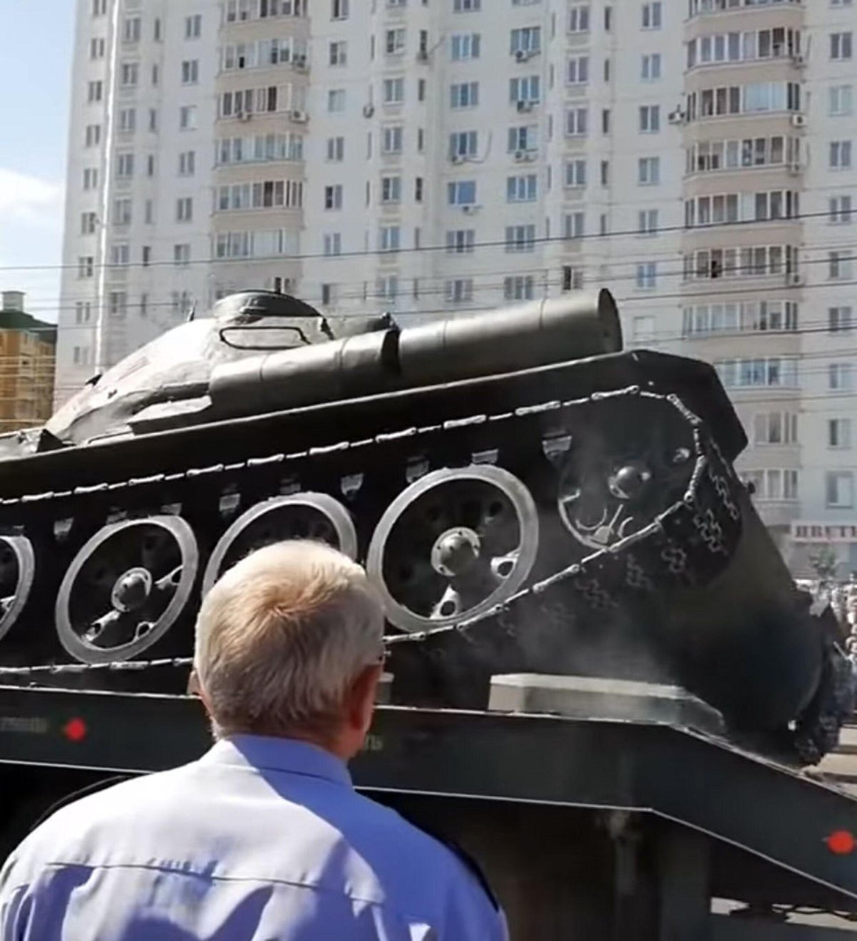 Перевернувшийся т-34