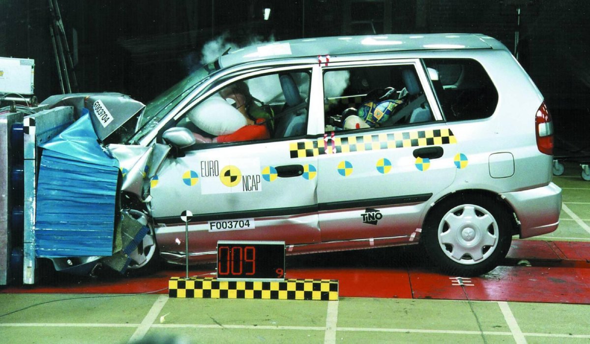 Краш тесты ВАЗ 2001