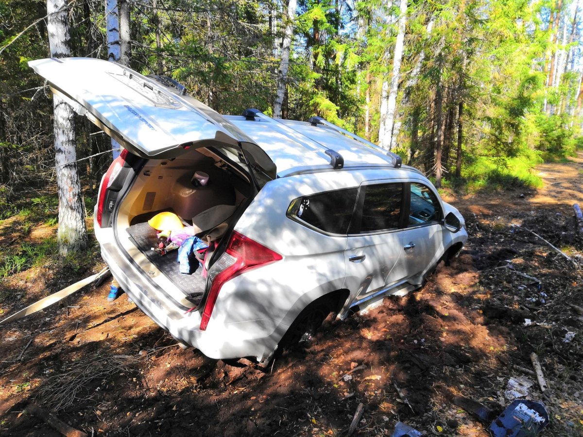Авария Митсубиси Паджеро спорт