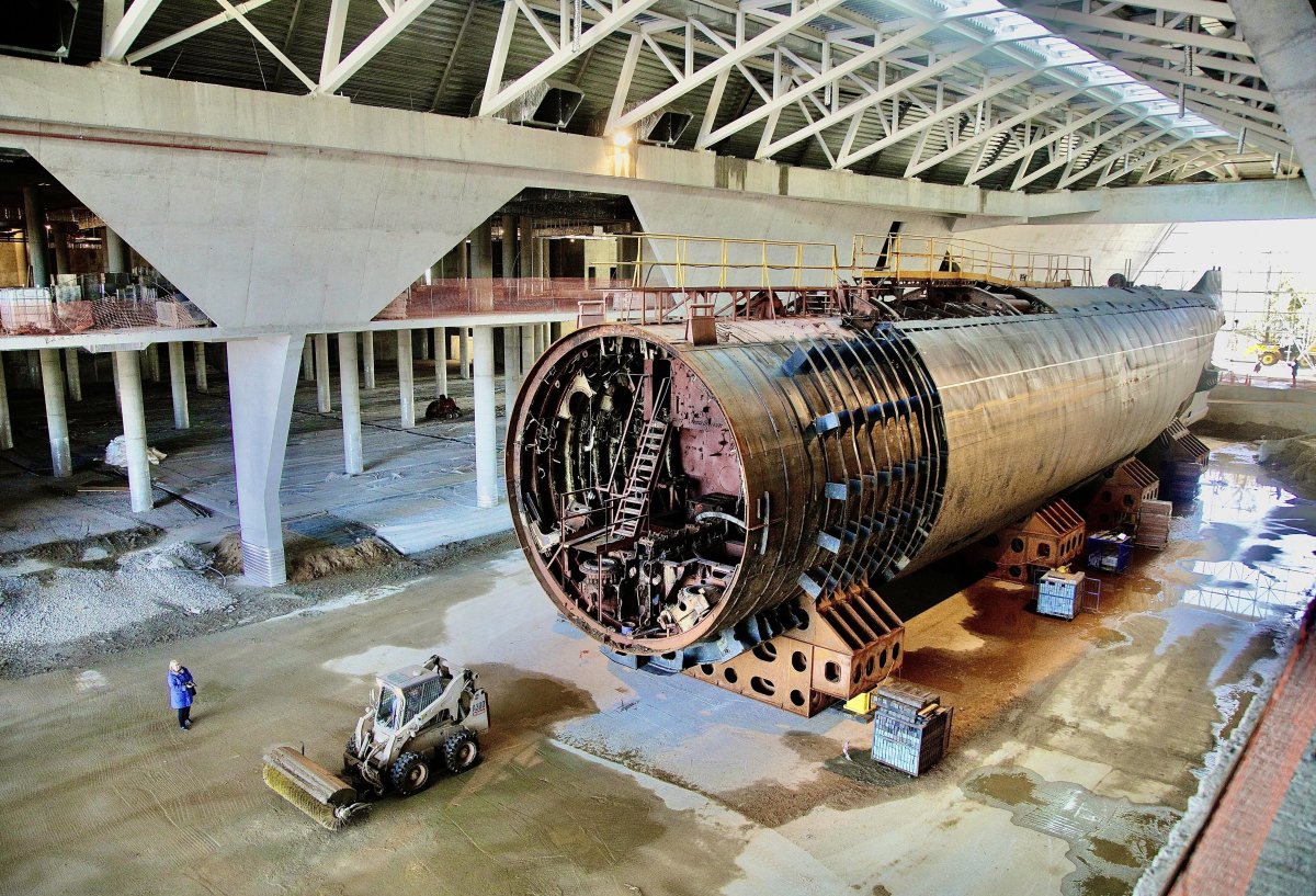 Подводная лодка Ленинский комсомол в Кронштадте музей