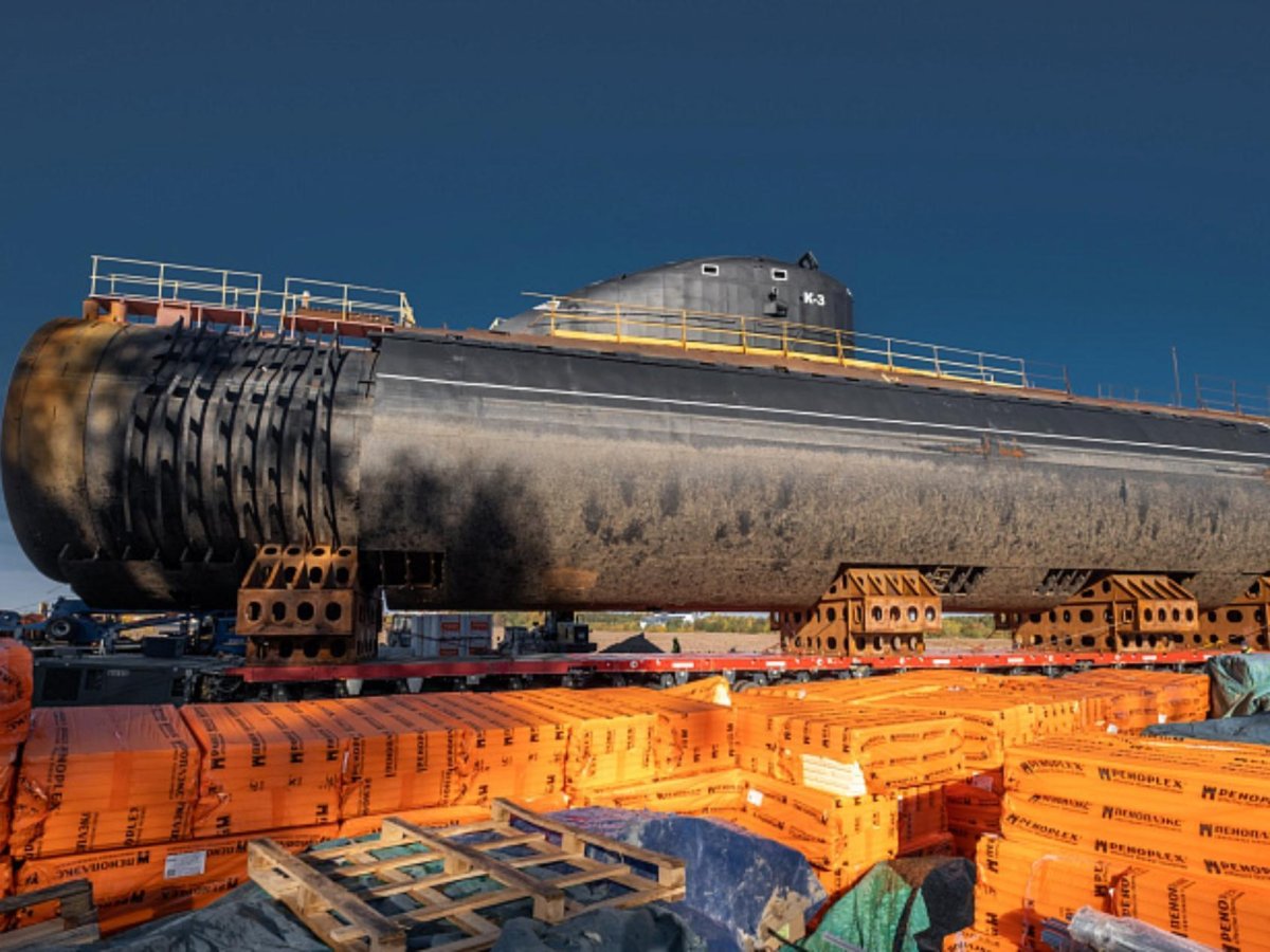 Подводная лодка в Кронштадте музей к-3