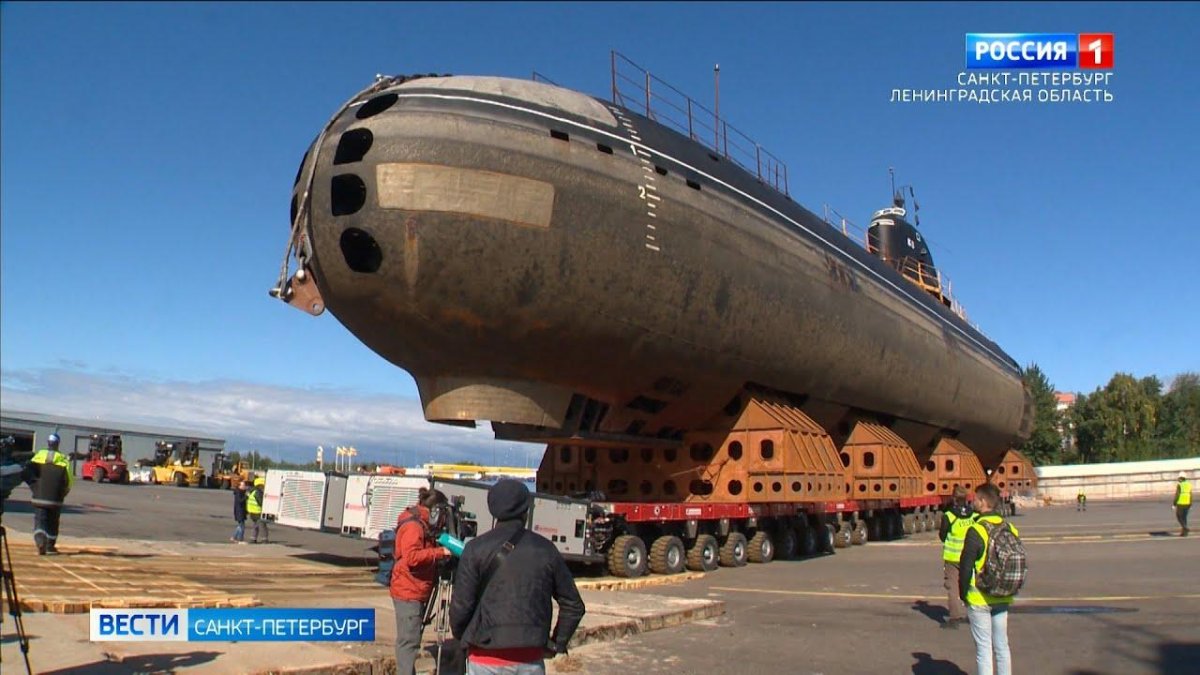 Подводная лодка в Кронштадте 2022