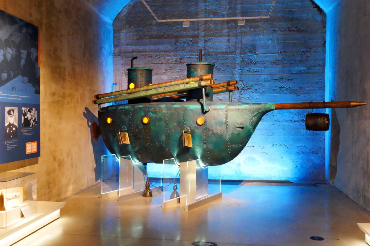 Музей военно-морской славы в Кронштадте