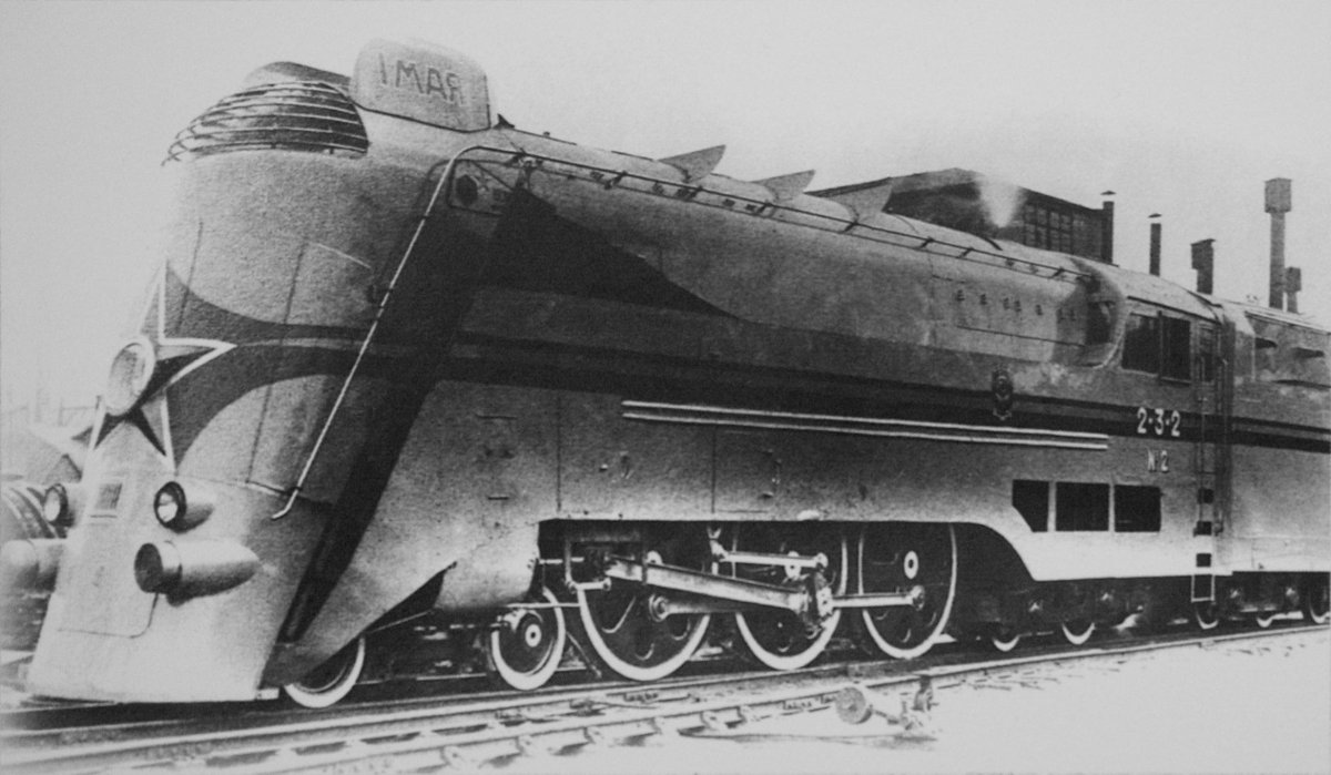 Паровоз 2-3-2 Иосиф Сталин