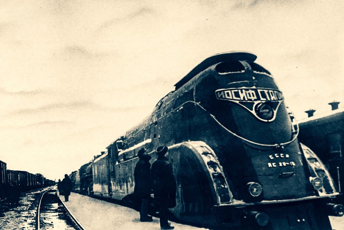 Паровоз Иосиф Сталин ис20-16