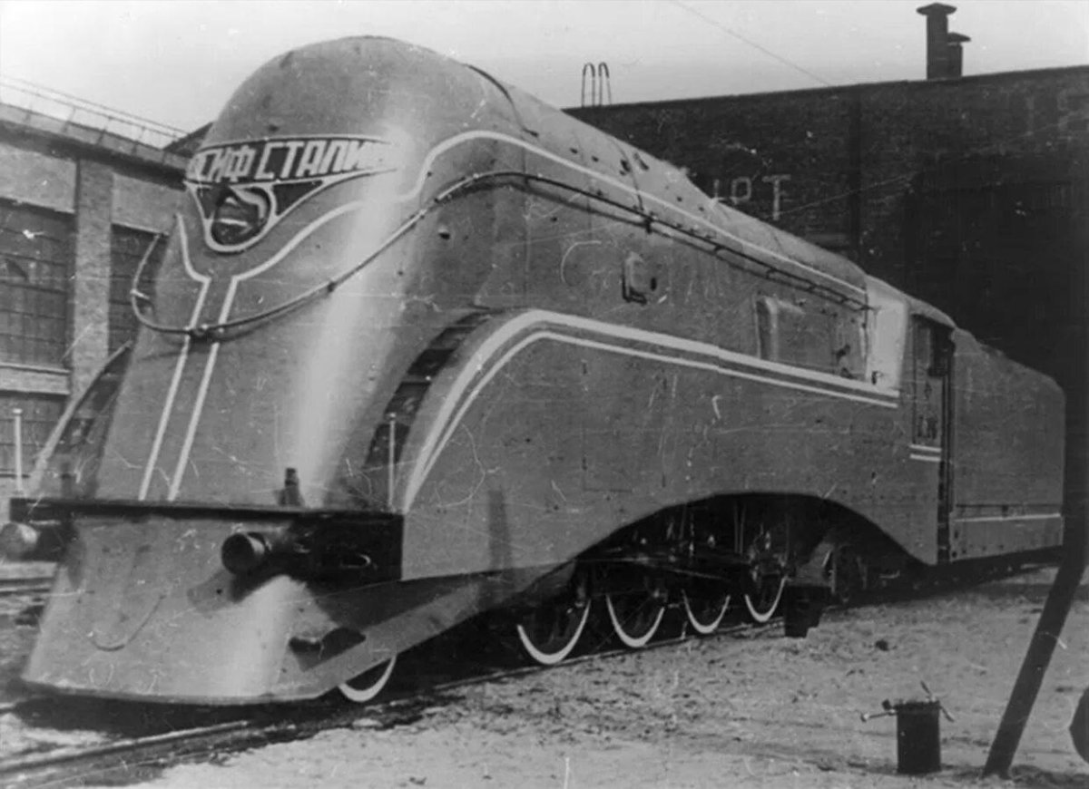 Паровоз Иосиф Сталин ис20