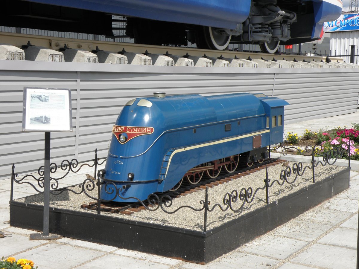 Паровоз Иосиф Сталин ис20-16