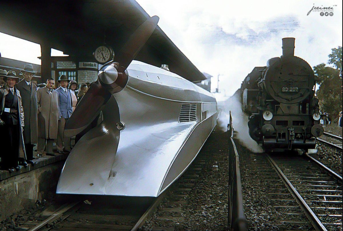 "Рельсовый Цеппелин", Берлин, 1931 год.