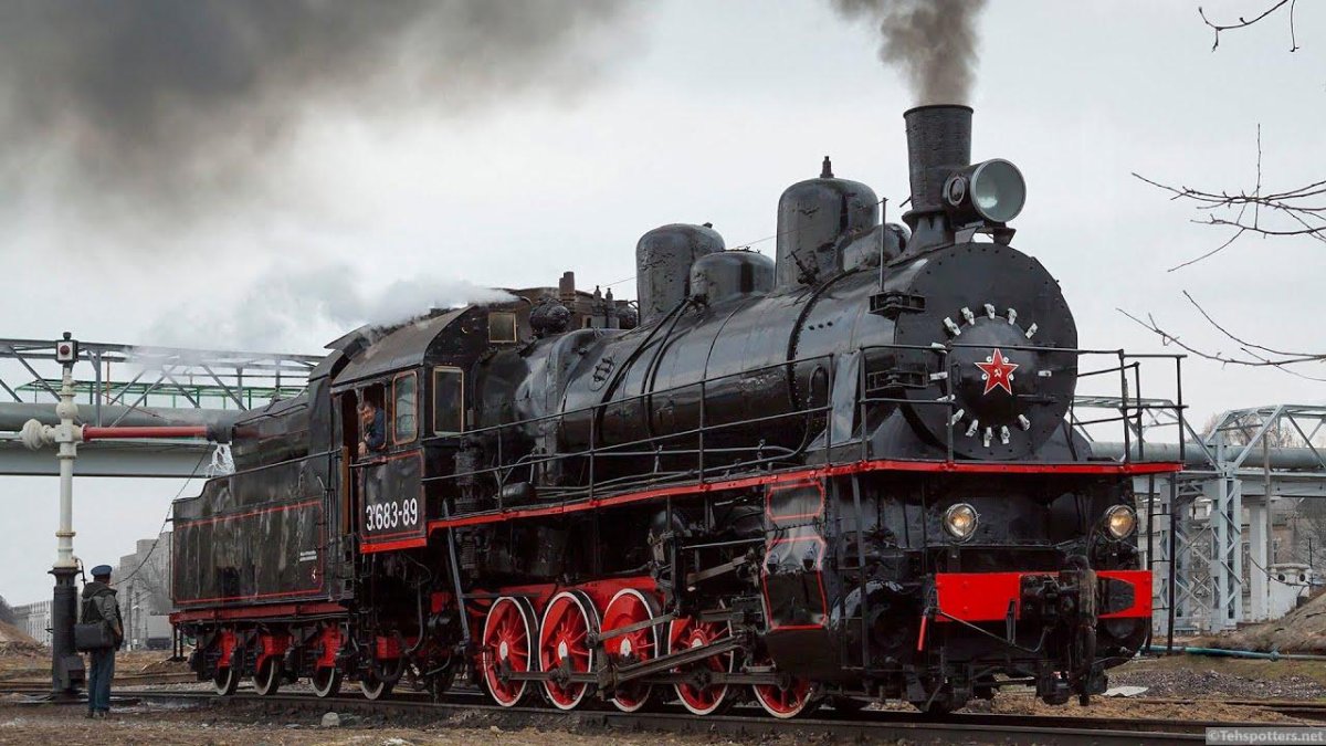 Паровоз ЭУ 683-89