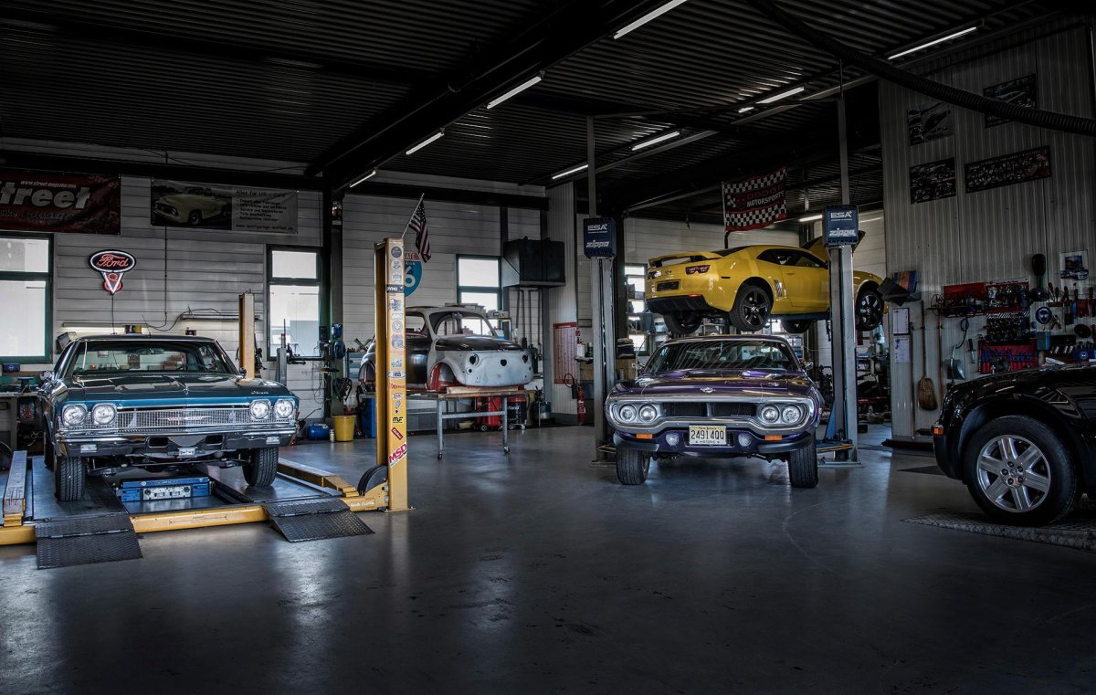 Мастерская машин