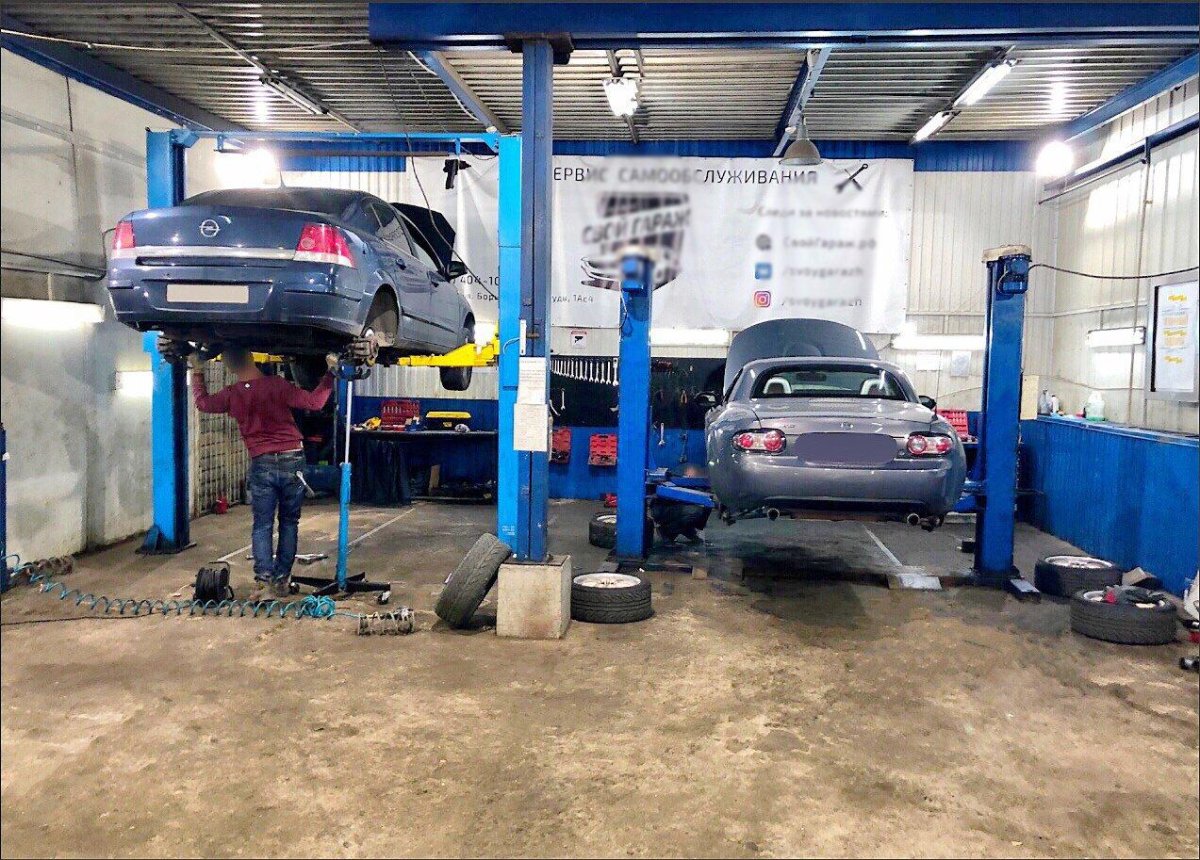 Гараж для авторемонта