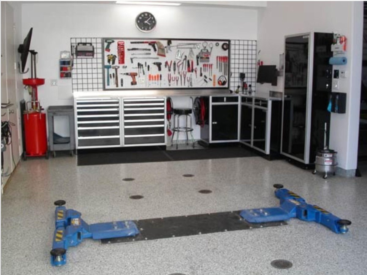 Обустройство автомастерской