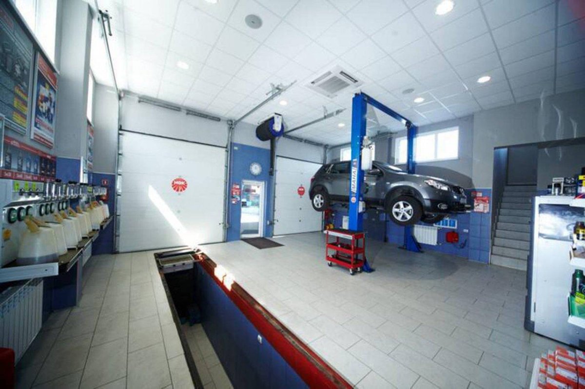 Обустройство автомастерской