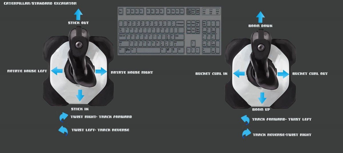 Джойстик экскаватора JCB