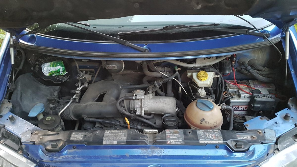 VW t4 под капотом