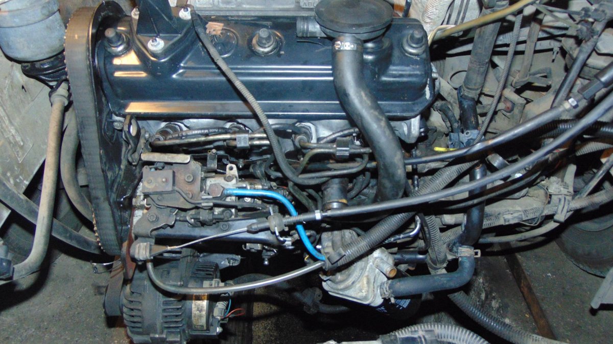 Двигатель Фольксваген Транспортер т4 дизель цилиндров