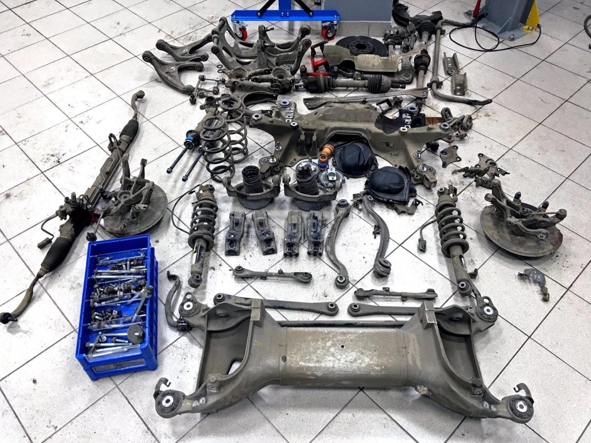 Peugeot 407 подвеска