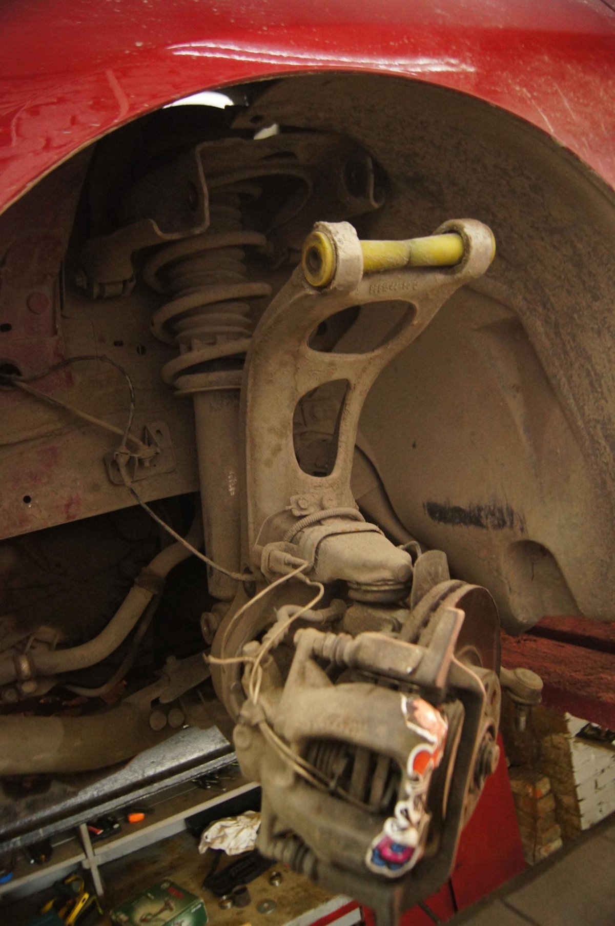 Peugeot 407 передняя подвеска