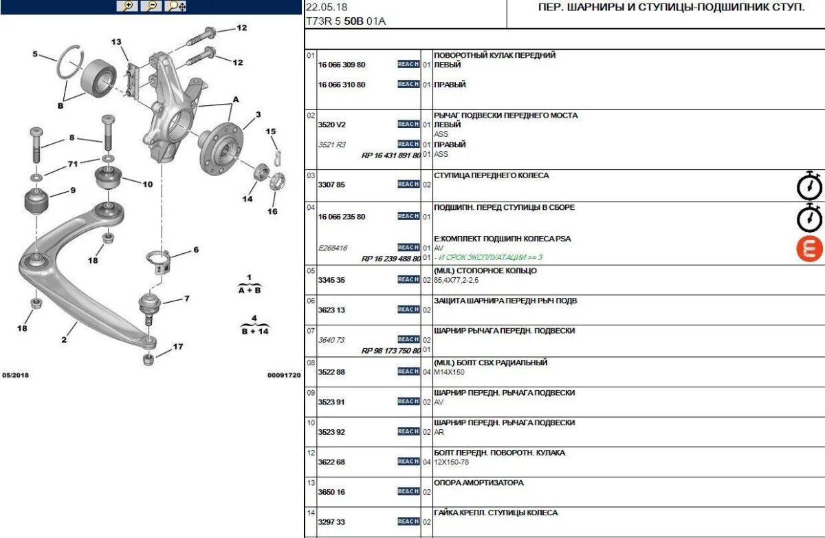 Пежо 408 передняя подвеска схема