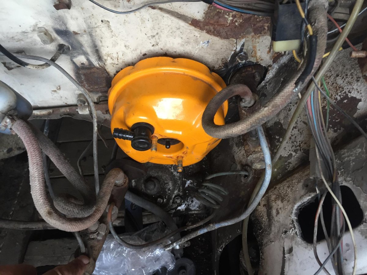 Вакуумный усилитель тормозов 2101