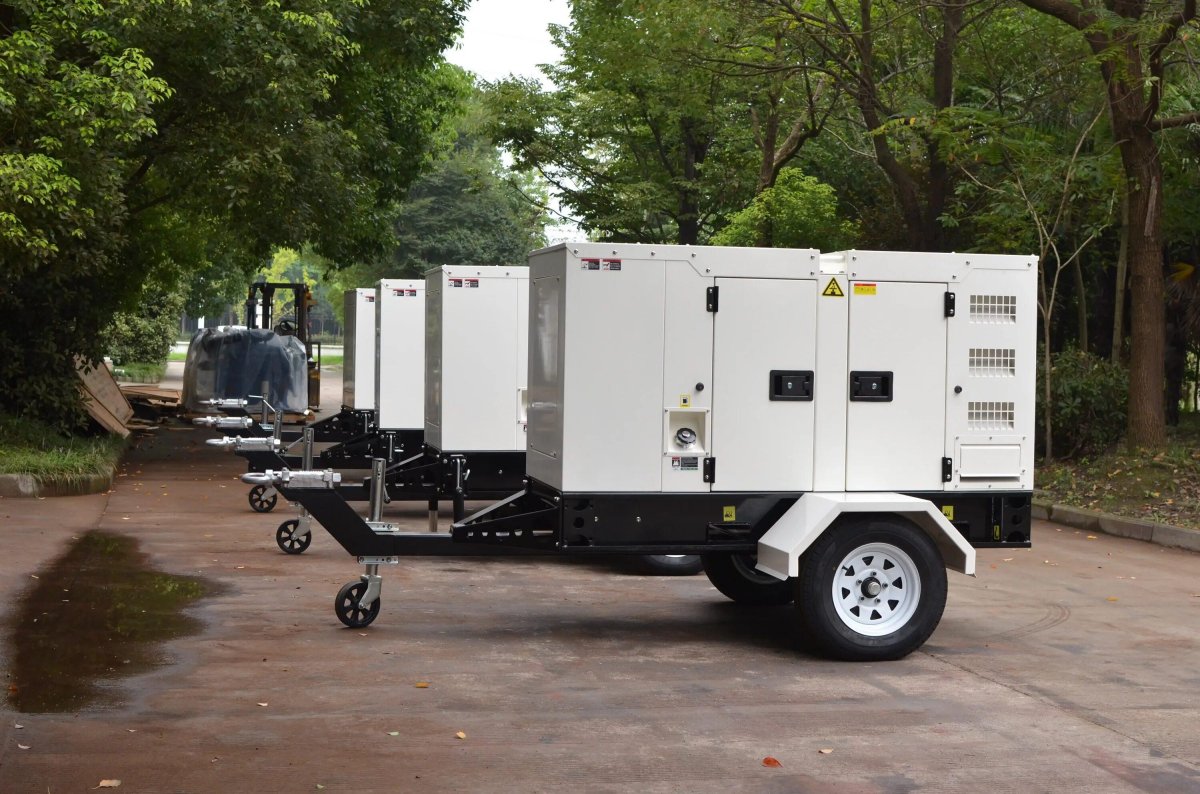 Генератор на прицепе