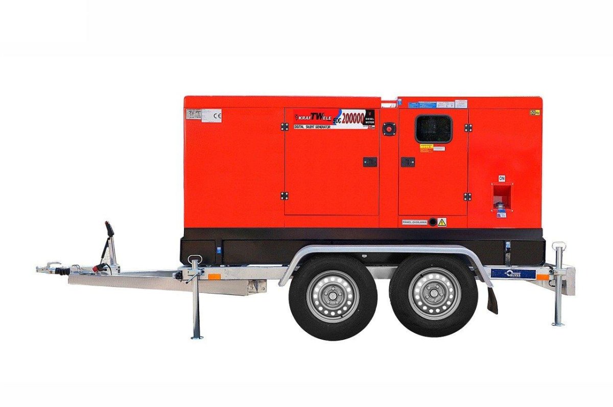 Дизель Генератор 120 КВТ передвижной