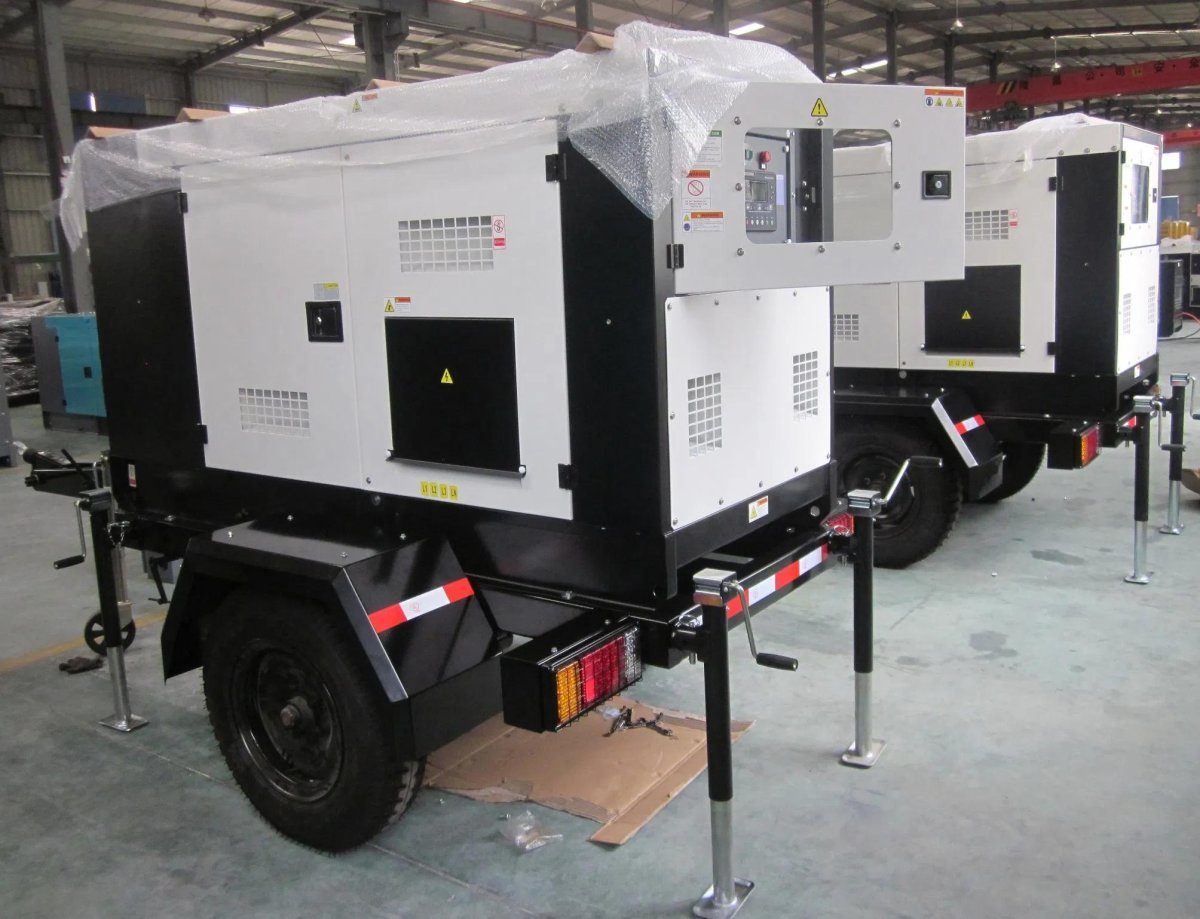 Дизель Генератор 25 КВТ С прицепом
