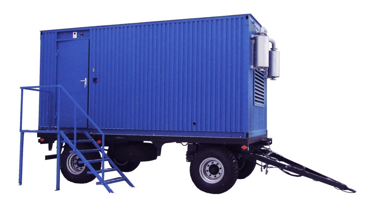Передвижные ДГУ на шасси 10кв