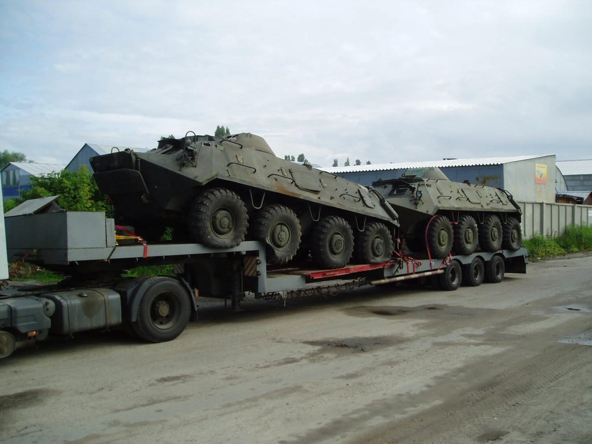 КАМАЗ трал военный