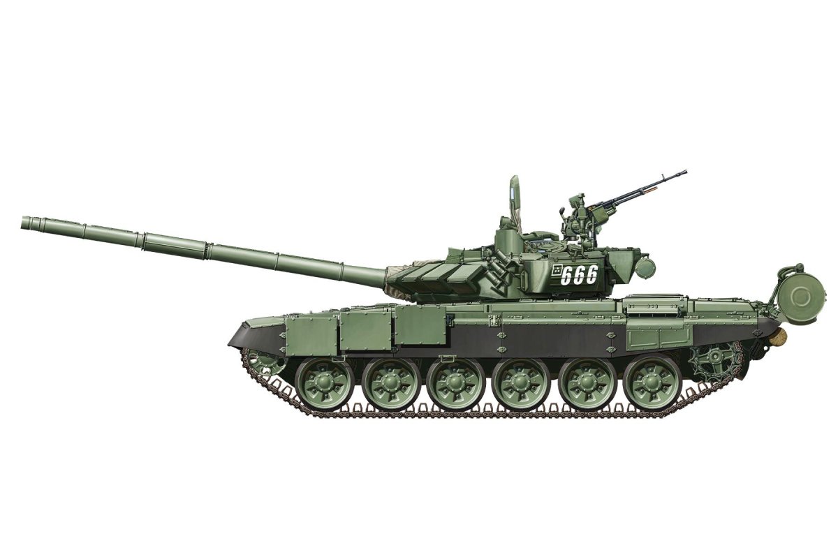 Сборная модель Meng "танк т-72б3", 1:35, арт. TS-028