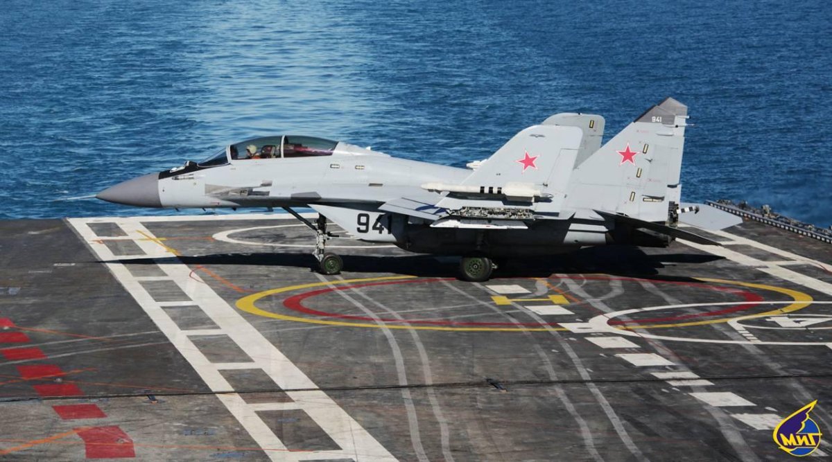 Корабельный истребитель миг-29к