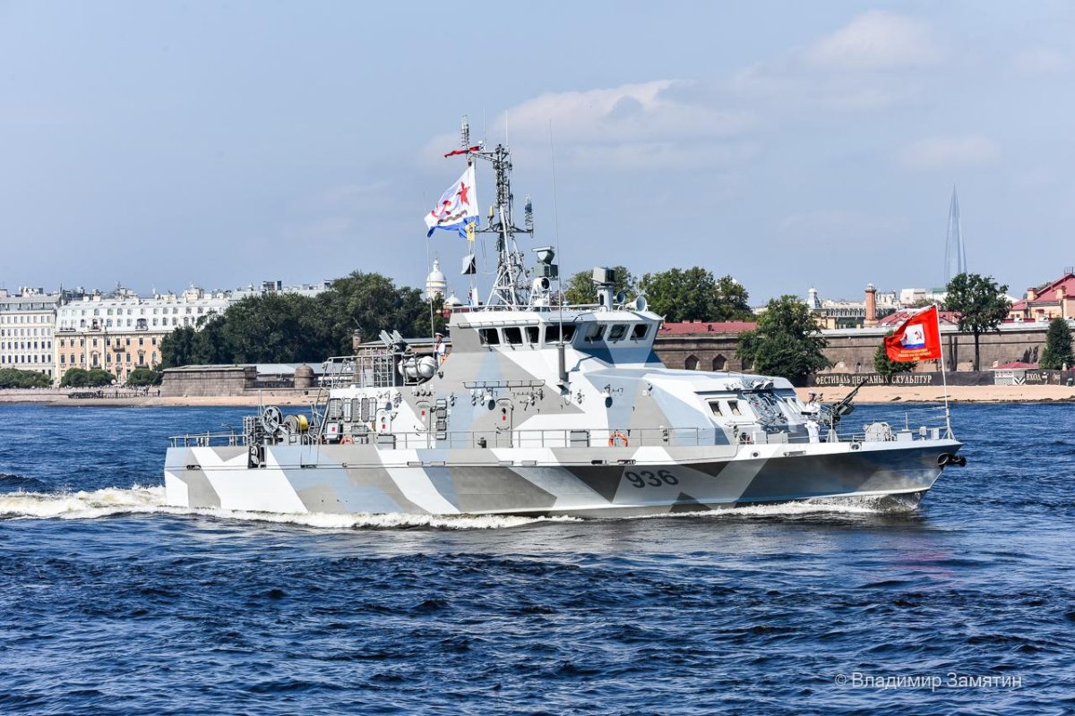 Противодиверсионный катер Грачонок