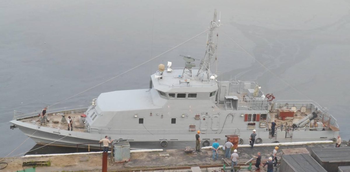 Противодиверсионный катер Грачонок